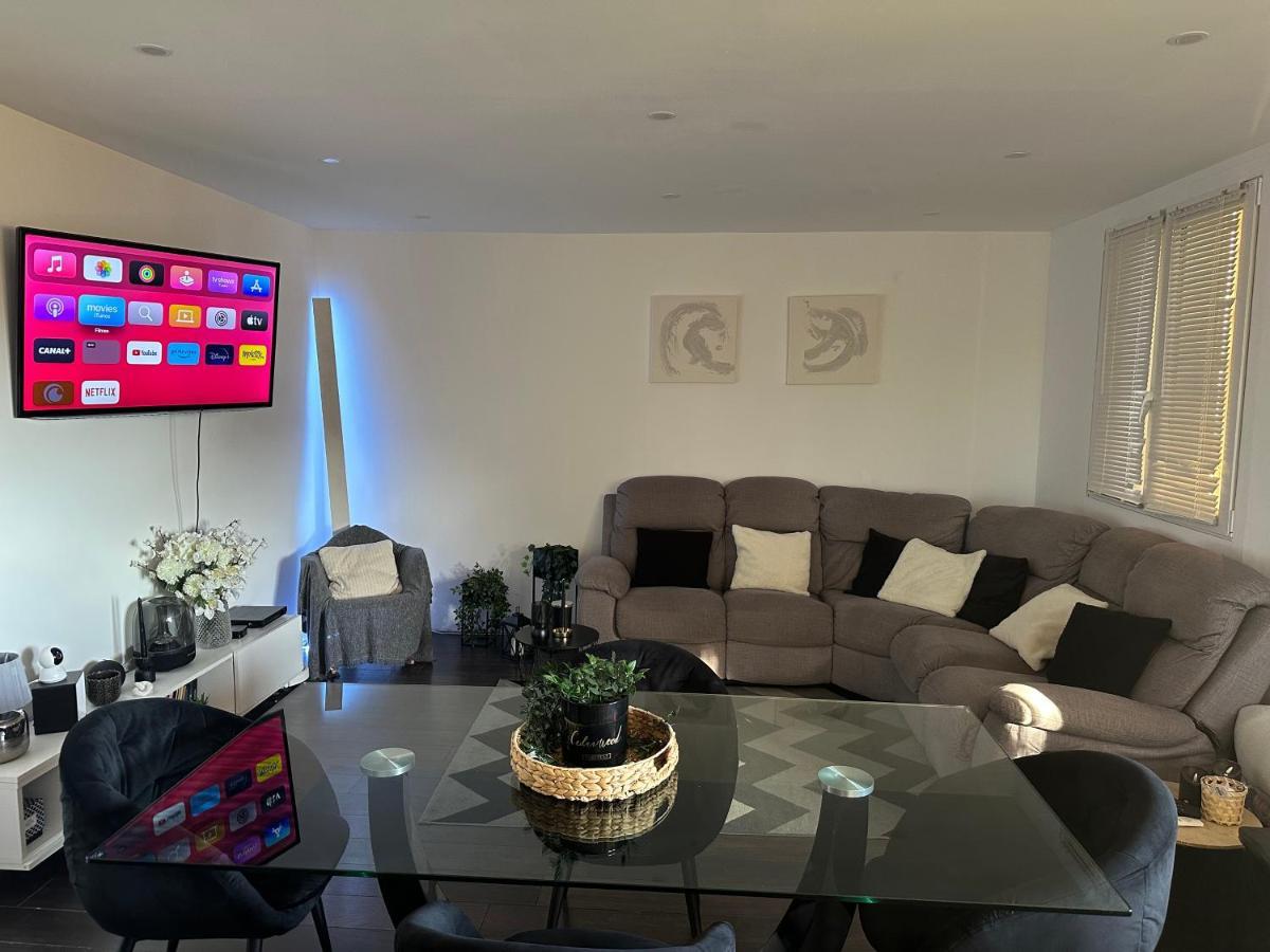 Location De Chambre Privee Dans Residence Prive, Jardins Et Parking Gratuit 1 Min To Tramway Et 9 Min De Centre-Ville, Accessibilite A Plusieurs Transports Nizza Exterior foto